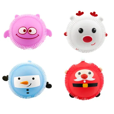 2021 Christmas Toys for Kids New Popular Design 4 Inch Light Toys Christmas