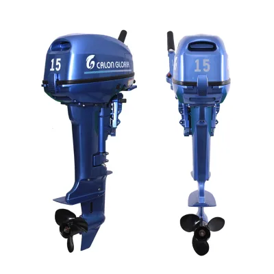 Short Shaft Fishing Used Updated Material Mesin Tempel 246cc
