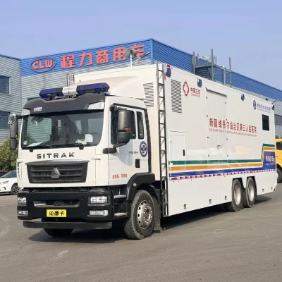 Expandable Mobile Event Venue Truck Brand New Mobile Checkup Truck with High Mobility for Exercise Medical Support