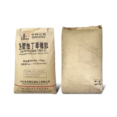 Sinopec YH-791H SBS Styrene Butadiene Block Copolymer Category Product for Asphalt Modification