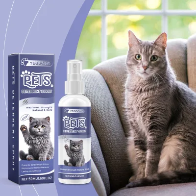 Pure Nature Indoor Cat Deterrent Compressed Air Spray,Cat Deterrent Spray,Discourages Destructive Scratching