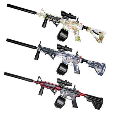2025 New M4A1 92CM Electric Gel Blaster,Automatic and Manual Mode Splatter Blaster for Outdoor Activities Shooting Team Games