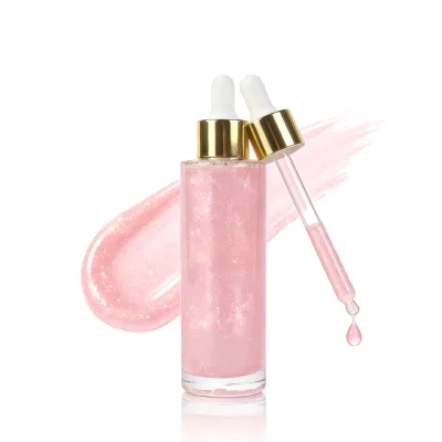 Han Linger Private Label Long Lasting Low Moq Liquid Vegan Waterproof Long Lasting Mineral Pressed Highlighter for Face and Body