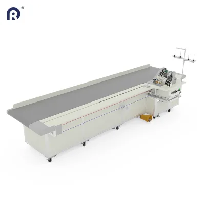 High Efficiency 4m Multifunction Automatic Overlock Stitching Curtain Machine