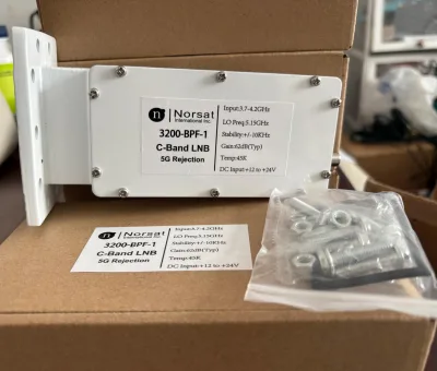 Low Noise Blocks (LNBs) 3.7 - 4.2 GHz 5.15 GHz 5G C Band LNB