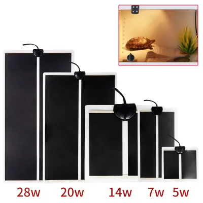 New ZMR Reptile Heating Pad & Heat Mat-Temperature Controlled for Pet Terrariums 110V/220V