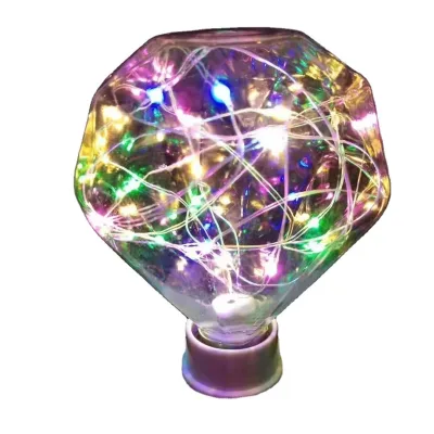 Decorative Lamp Low Power Multi Color Copper Wire Led Light Bulb