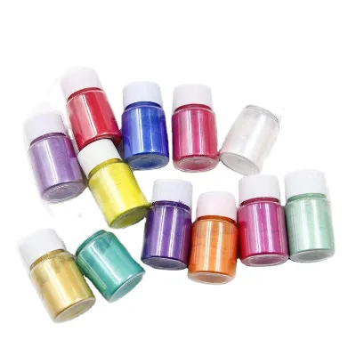 DESAY Hot Sale 24 Colors Mica Pigment Powder Sets With Custom Label for Resin or Soap Making