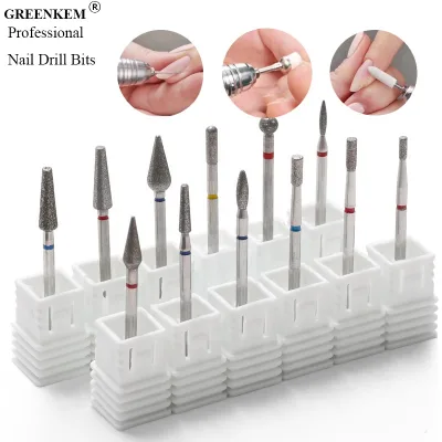 Ceramic Nail Drill Bits Nail Drill Bits Accessories Nail File Manicure Cutter Milling Tool