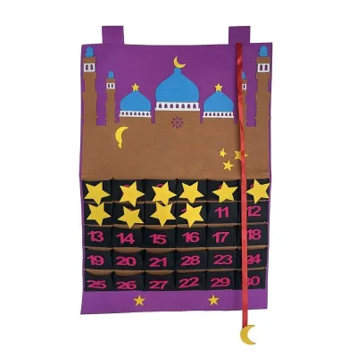 High-quality Best-selling Ramadan Felt Decorative Calendar