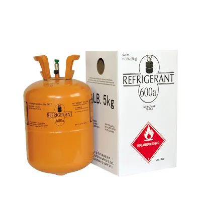 Factory Hot Sale High Purity R600A Freezer and Refrigerator Gas,Eco Friendly Refrigerant Gas