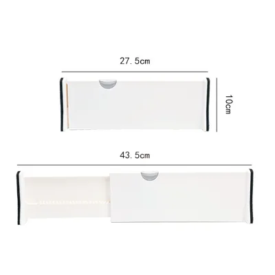 Adjustable Partition Drawer Divider Organizers Wardrobe Storage Drawer Built-in Drawer Dividers