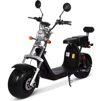 Double Seats City Coco Double Lithium Battery Electric Scooters and 1500w E Scooters Alu Frame Made in China