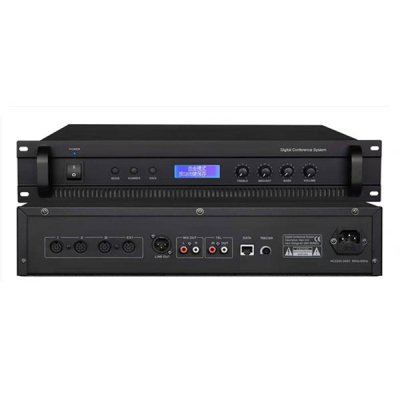 Digital Multifunctional Wired Conference Host with High-definition Display Screen Discussion System for Conference Room