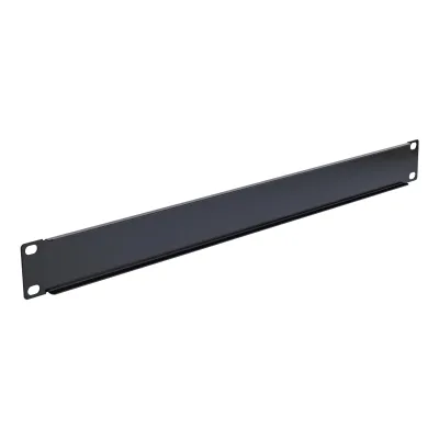 Factory Price Enyoo Metallic Blank Panel Rack Mount Spacer 19" 1U Server Network Rack Blind Plate Cabinet Black Zhejiang China