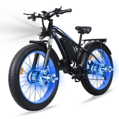 Factory Wholesale Hot Selling 26 Inch Food Delivery Electric Bicycle Disc Brake Lithium Battery Aluminum Alloy 21 Speed