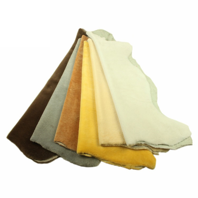 Real Lambskin Shearling Fur Skin Plate Tanned Shearling Sheepskin Hides for Shoe Jacket Lining