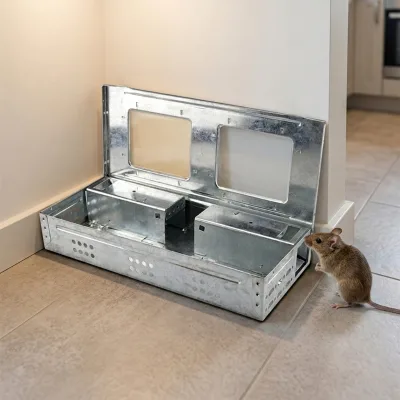 Mouse Pest Control Wholesale Bulk Factory OEM Custom Logo Live Catch Humane Mice Mouse Trap for Commercial Industrial