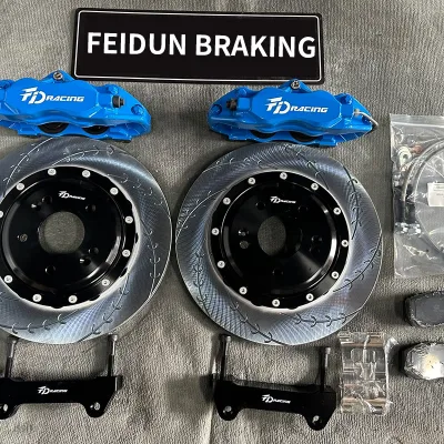 High Performance Racing 7600 Brake Kit with Caliper Rotor Pads Set for BMW Land Cruiser Cygnus100 Mazda 3 jeep wrangler 2011