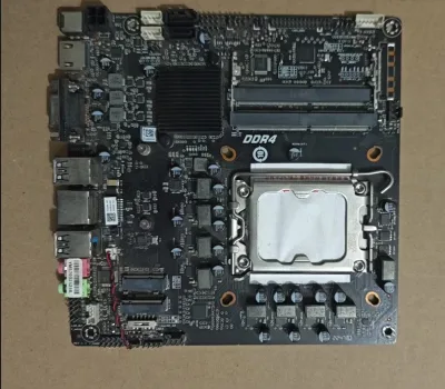 Mini-ITX Motherboard H610 Lga1700  M.2 SSD Double DDR4 128GB