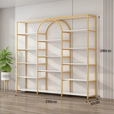 Hot Sales Cosmetic Store Display Stands Customized Retail Shop Metallic Duty Display Racks Steel Display Rack