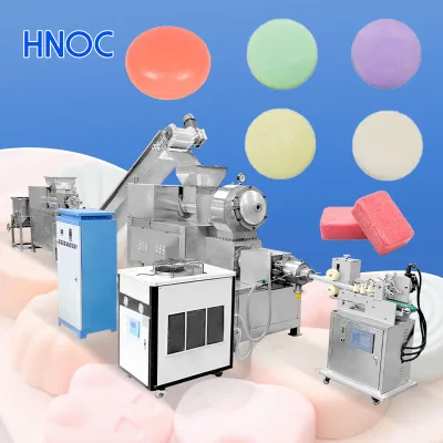 HNOC Disposable Round Soap Make Machine Set Dish Wash Soap Extruder Make Machine for Soap
