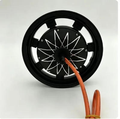 14 Inch Split Wheel Hub Motor 48V-72V 5000W Vacuum Tire Dual Hall 10 Inch Electric Motorcycle Brushless Motor