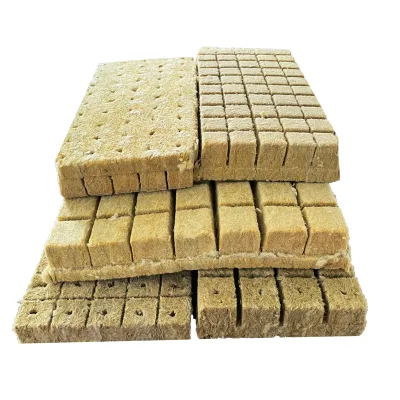 Hydroponic stone Stone Wool 4000Cubes 20x25x40mm Strong Water Holding Capacity Hebei Factory Agriculture Plants Sponge