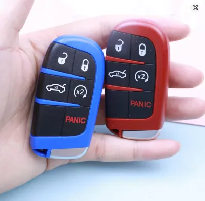 Car Smart Remote Key Shell for for Fiat/jeep Chrysler 300 Grand Cherokee Dodge Dart Journey RAM 1500 Durango Car Key Case Shell