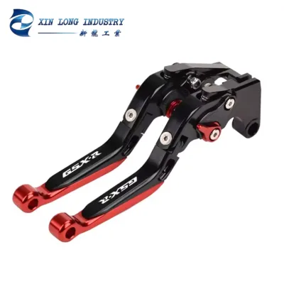 CNC Aluminium Adjustable Extendable Folding Motorcycle Brake Clutch Lever Handle for SUZUKI GSXR600 GSXR750 2006-2026