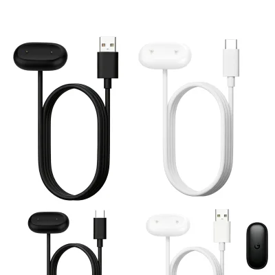 1M USB Portable Wireless Charger Type-C Cable Magnetic Charging Adapter Dock Station for Google Fitbit Air Smart Band Accessory