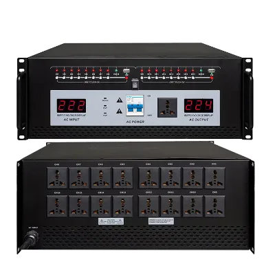 LVS5+2 Factory Price Voltage Regulator 110V 220V Withstand 5000W Power Sequence  for Line Array Power Manager Concert Stage Show