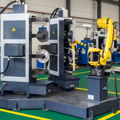Batch Finishing Processing Automatic Grinding Robot Arm Treating Multiple Metal Parts Polishing Machine Aluminum Buffing Motor