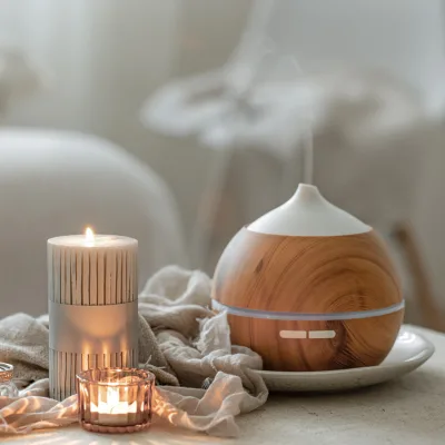 Customized Wholesale Aroma Ceramic Scented Stone Diffuser Gift Set for Air Freshener
