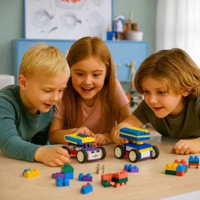 Voice Coding Robot Kit STEM Educational Robot for Kids Classroom