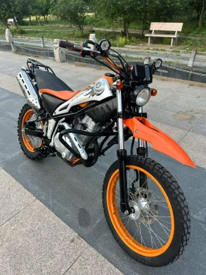 250cc Air Cooled Gasolian Dirt Bike 4-Stroke Engine for Beginners & Trail Riding Suitable for All Road Conditions