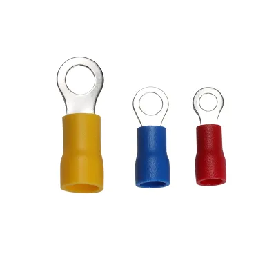 Factory Multi Color Insulated Spade Terminal Tin Coated Copper Cold Crimp Wire Connectors for Automotive Wiring Harness
