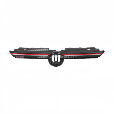 Front Grille Red Black Silver Car Grille Auto Body Part Auto Spare Parts Body Kits Car Accessories for Golf 8 2020
