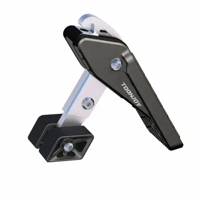 Easy Access Car Door Step - No-Drill Foldable Rooftop Luggage Rack Ladder, Universal Fit Side Step for Most SUV Truck Jeep