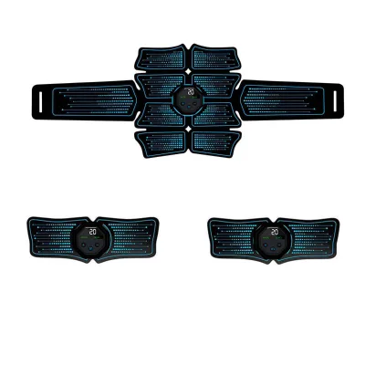 OEM Smart Gym Abs Muscle Stimulator Fitness Mobile  Electric Fat Burning Belly Ems Abdominal Waist Trainer Slimming Massage Belt