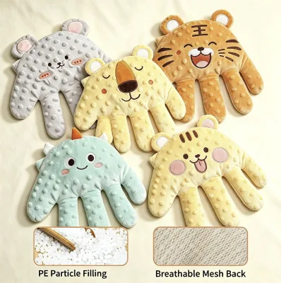 Customized in Stock Unisex Cotton/Polyester Fiber Sleep Soothing Palm Tool Babies Automatic Beating Prevent Shocking Soothing