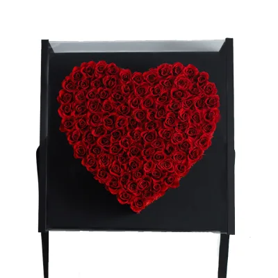 Inunion 2025 New Design Eternal Flower Gift With Gift Box Preserved Rose for Present