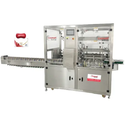 Detergent Soap Toothpaste Soap Carton Box Packing Machine Full Automatic High Speed Cartoning Machine