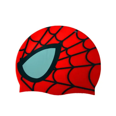 Cheapest Adult Kid Training Cartoon Swimming Cap Wholesale Silicone protection Kids Nonslip Swim Rubber Cap Suppliers