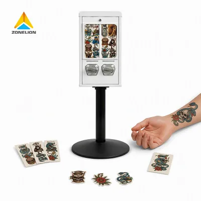 New Model Factory Wholesale New Product Sticker Tattoo Sticker Stamp Vending Machine