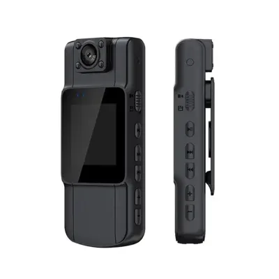 Hot Sale 1.5 Inch LCD Battery Powered CCTV Security Mini Sport Full HD 1080P Wearable Action Digital Body Worn Camera With Audio