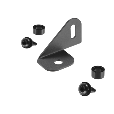 Custom Mounting Bracket Carbon Steel Black Coating Antenna Mount Driver's Side Mount Bracket Vehicle Spare Part