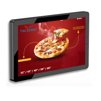 Wall Mounted Digital Photo Frame Advertising Machine IPS Screen High-definition Display Picture Video Playback