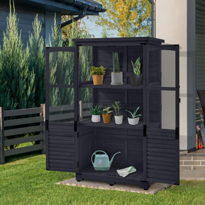 Wholesale Greenhouse Wood Garden Outdoor Garden Greenhouse Plants Greenhouse for Fresh Wood Garden Greenhouse Eco