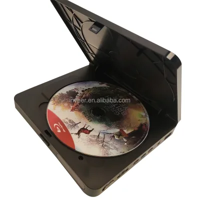 Inveer New Design Pocket Size CD DVD Player with Speaker and Language Learning Machine with HD Output